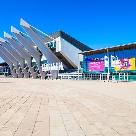 Purple Chill Super Zentrale Ferienwohnung HBF-Messe-Buergerweide-CityGate-OVB Arena BRE Exterior foto